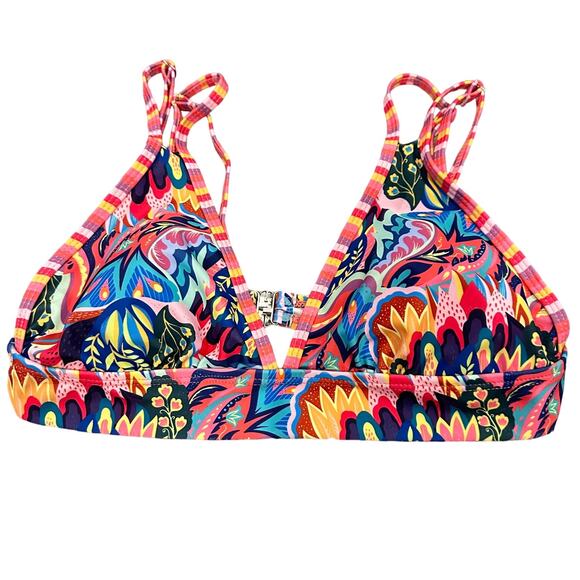 SHEIN Women's Bikini Set Boho Floral Print Swimsuit Size Small NWT - Picture 8 of 13